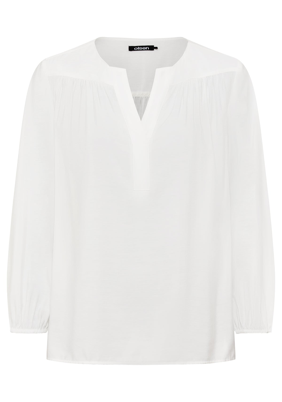 Solid Tunic Blouse