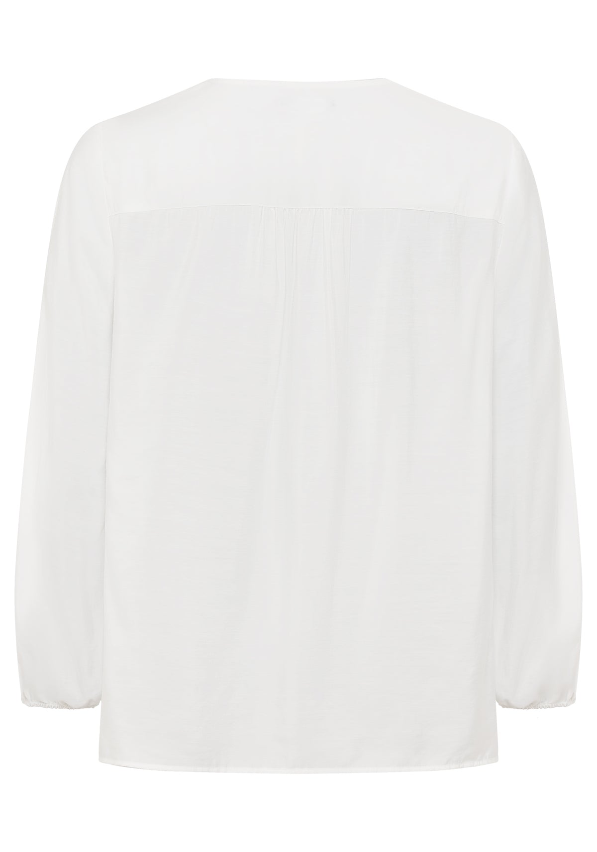 Solid Tunic Blouse