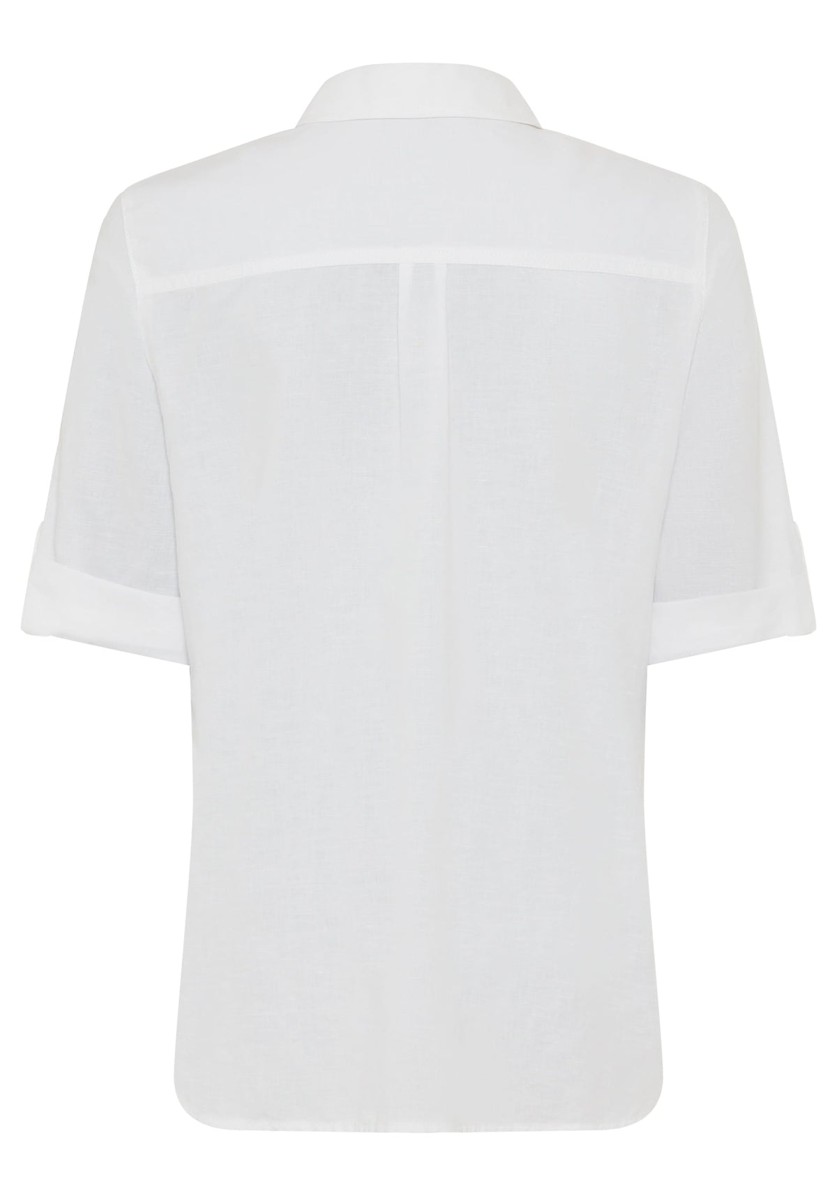 Chemise à pattes de boutonnage à manches roulées