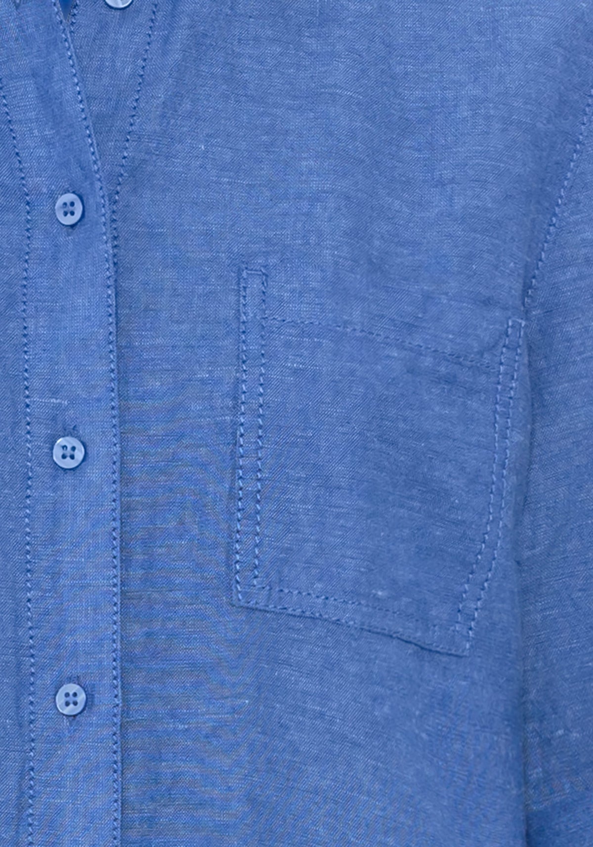 Shirt with Rolled Sleeve Tab Detail