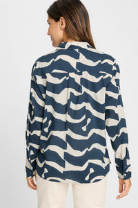 Cotton Sateen Blazer