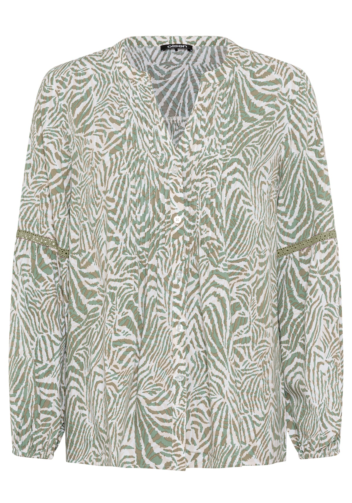 Neo Animal Print Tunic Blouse