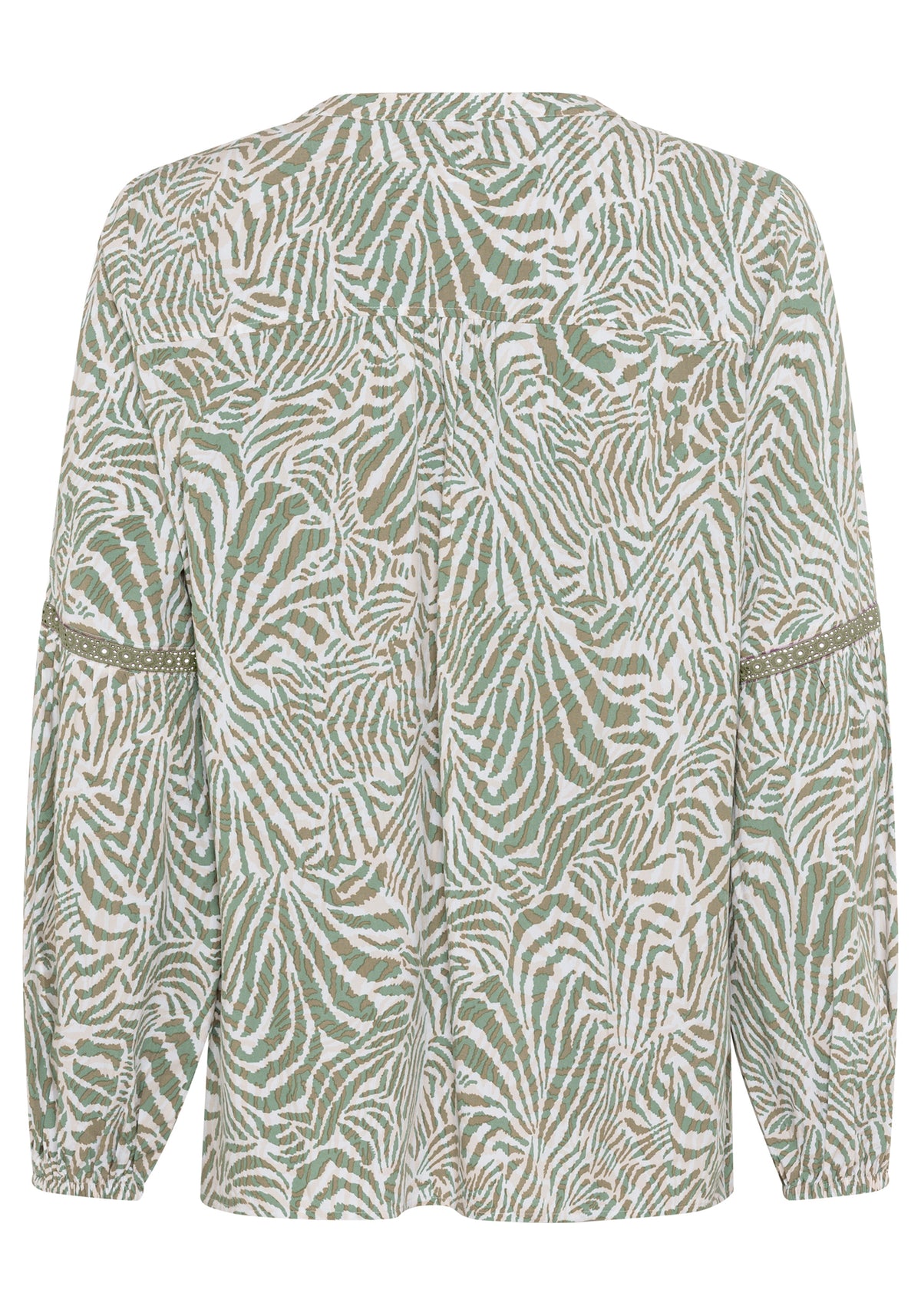 Neo Animal Print Tunic Blouse
