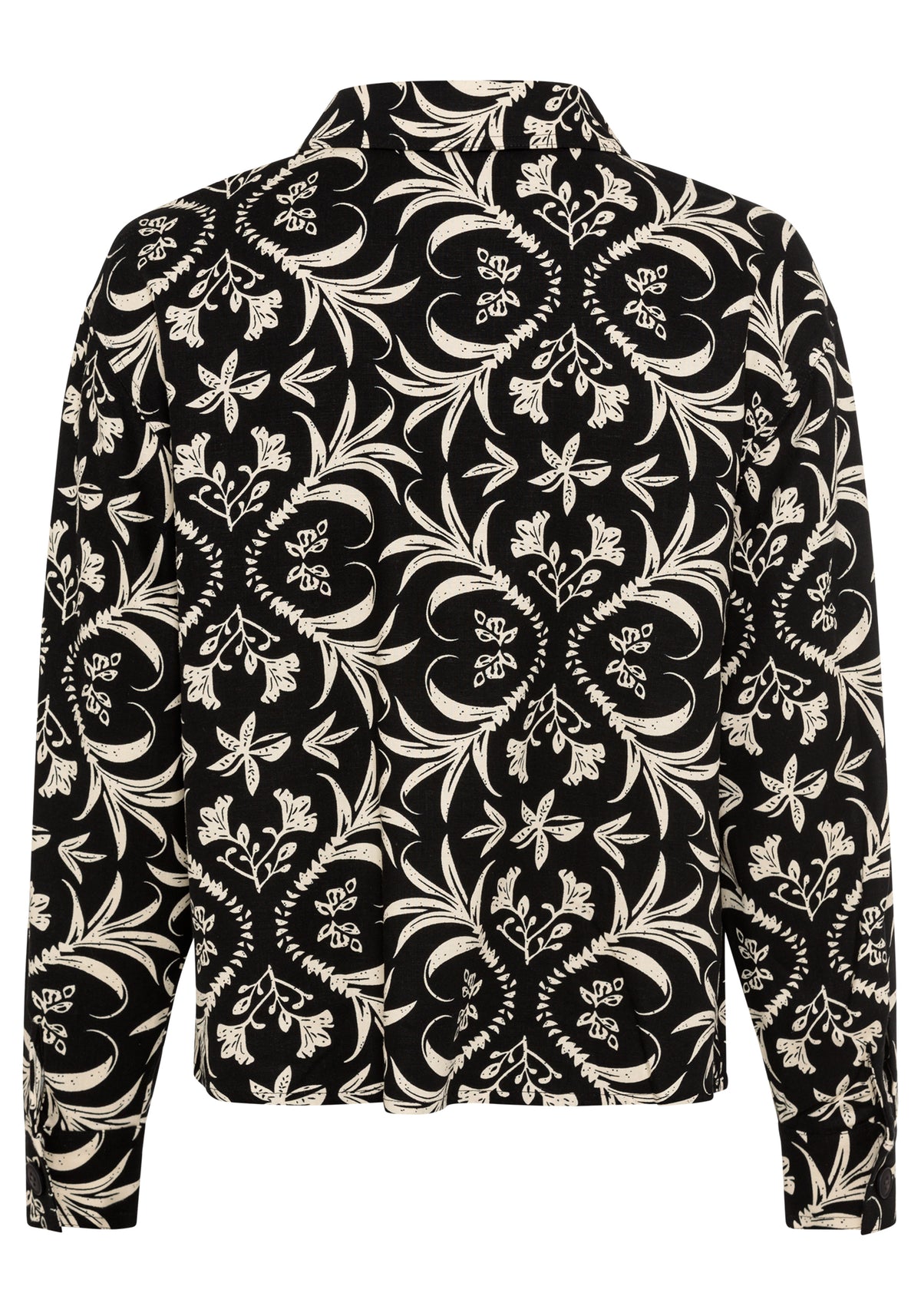 Ornamental Print Jacket