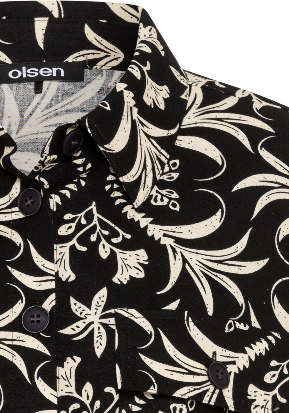 Ornamental Print Jacket