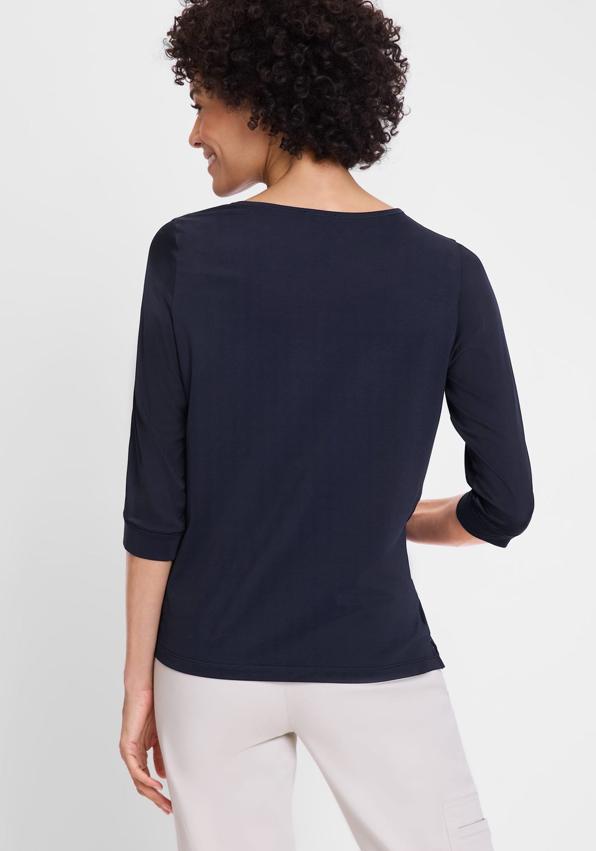 Sateen Effect Solid Top