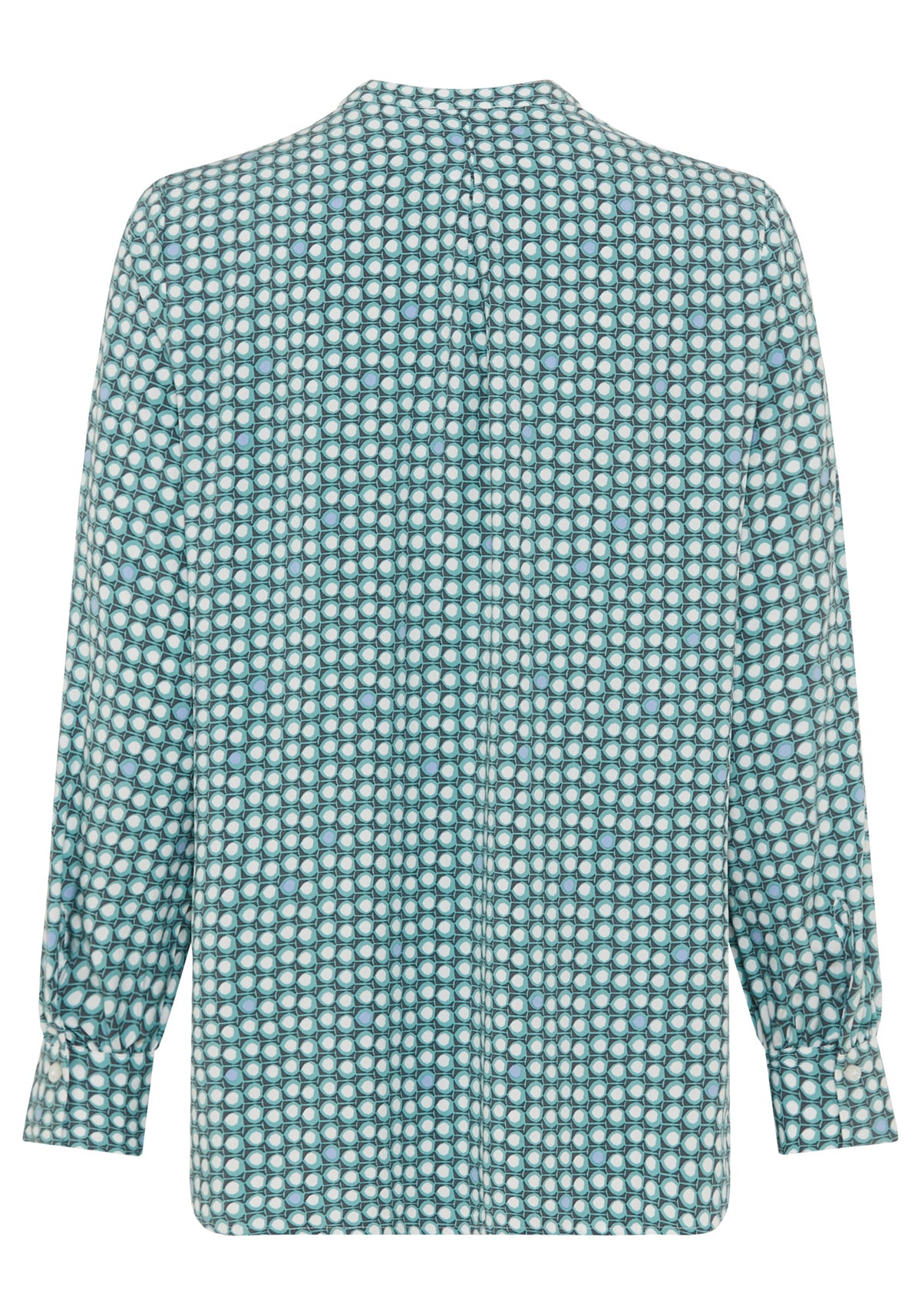 Chemise tunique à pois