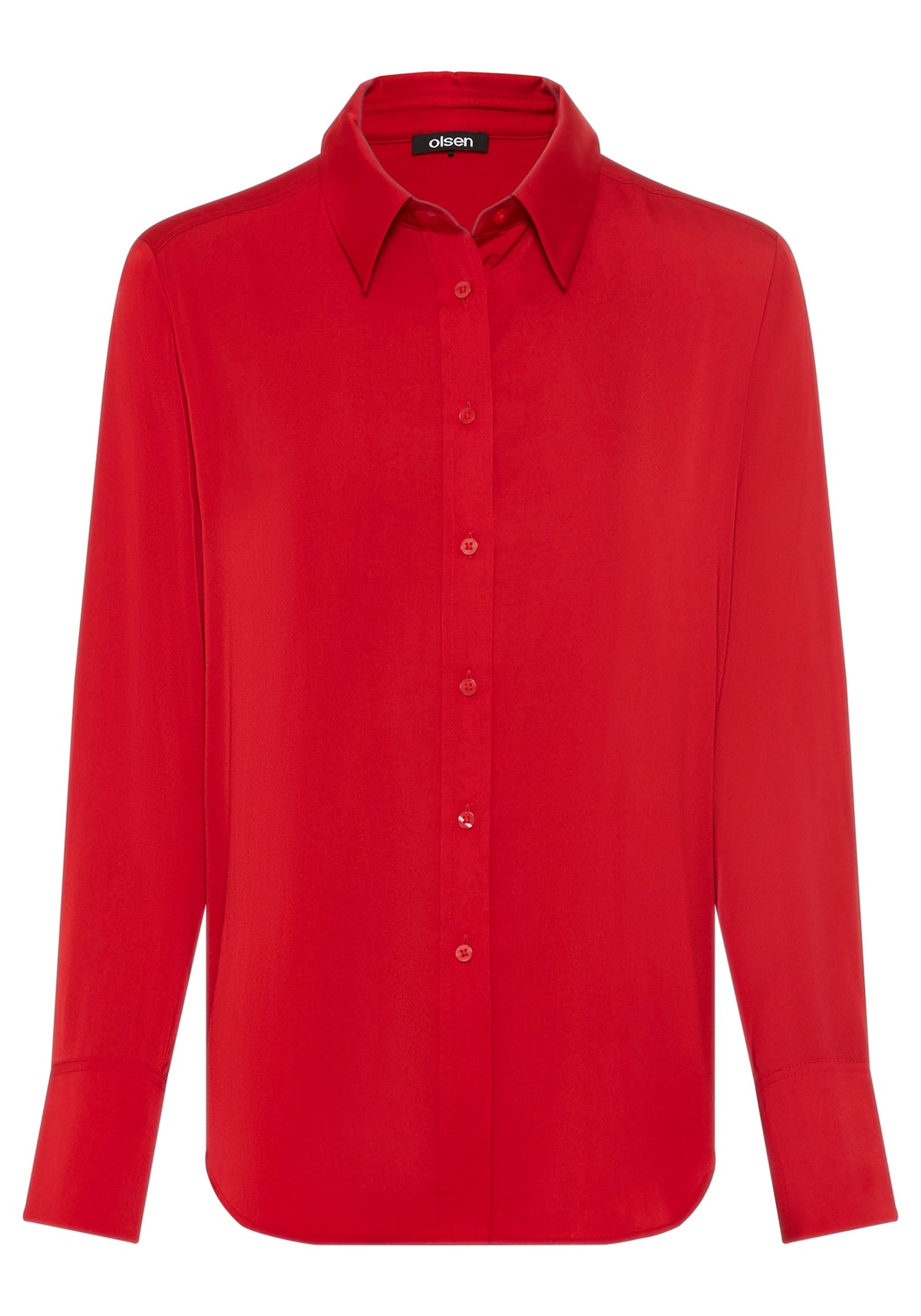 Chemise à effet satiné