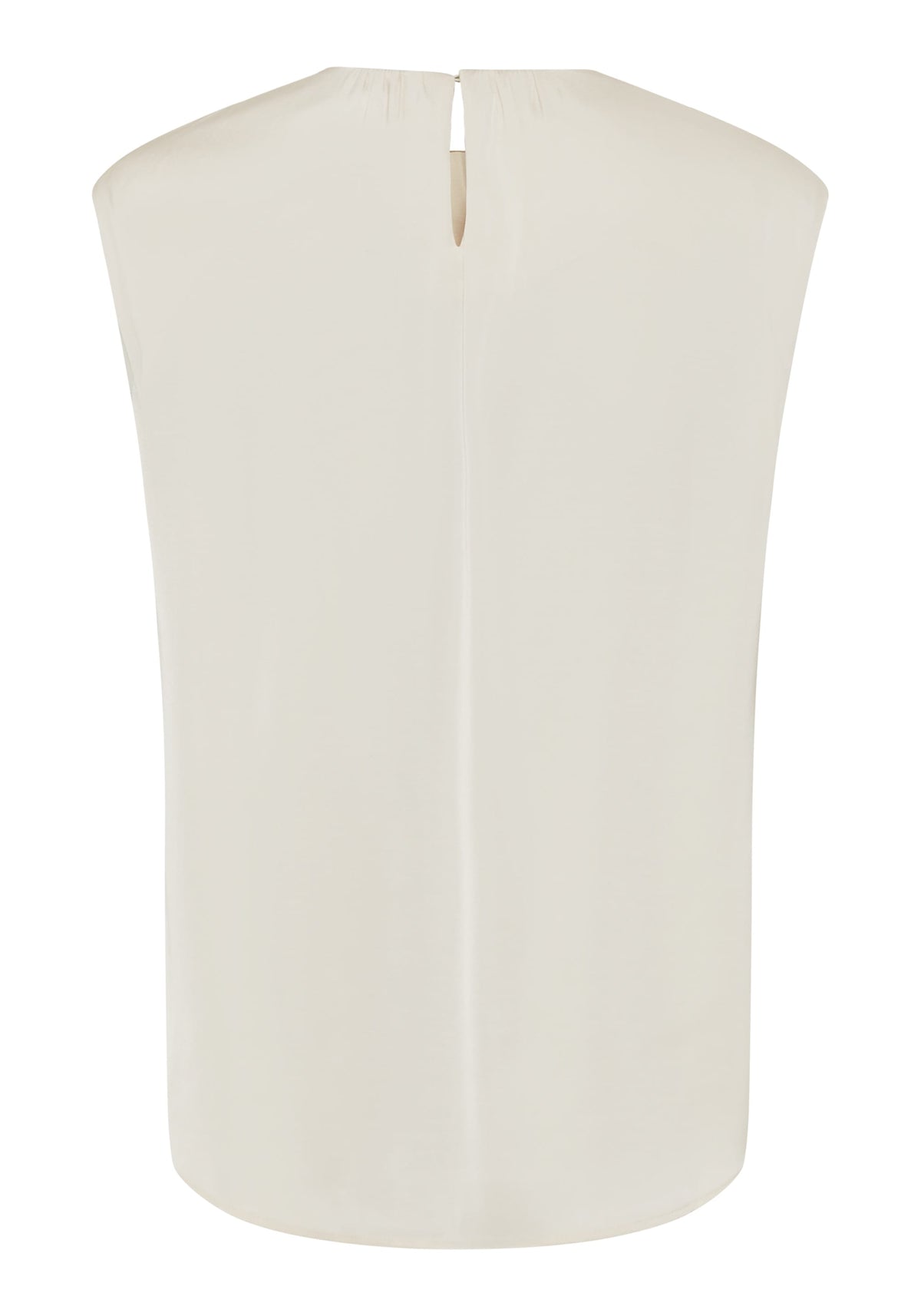 Satin Effect Sleeveless Shell