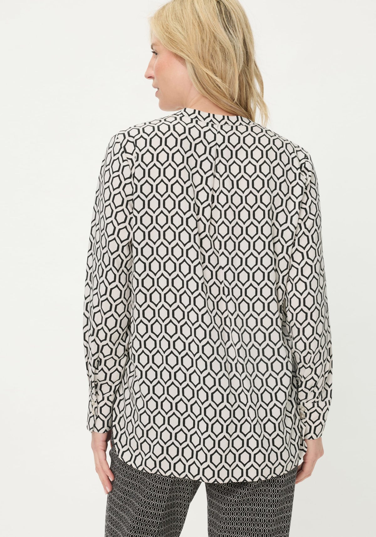 Chemisier tunique graphique
