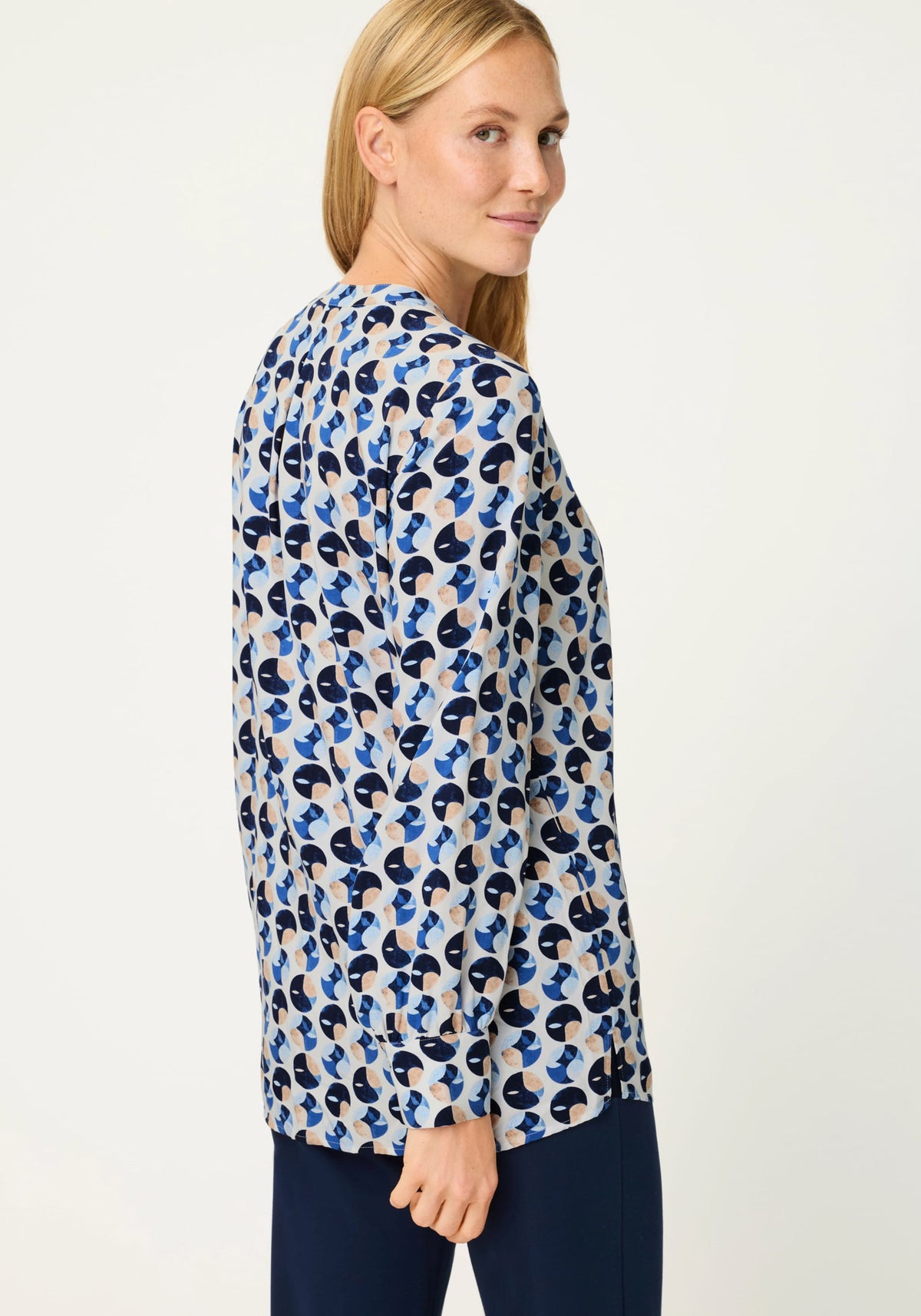 Blouse à pois