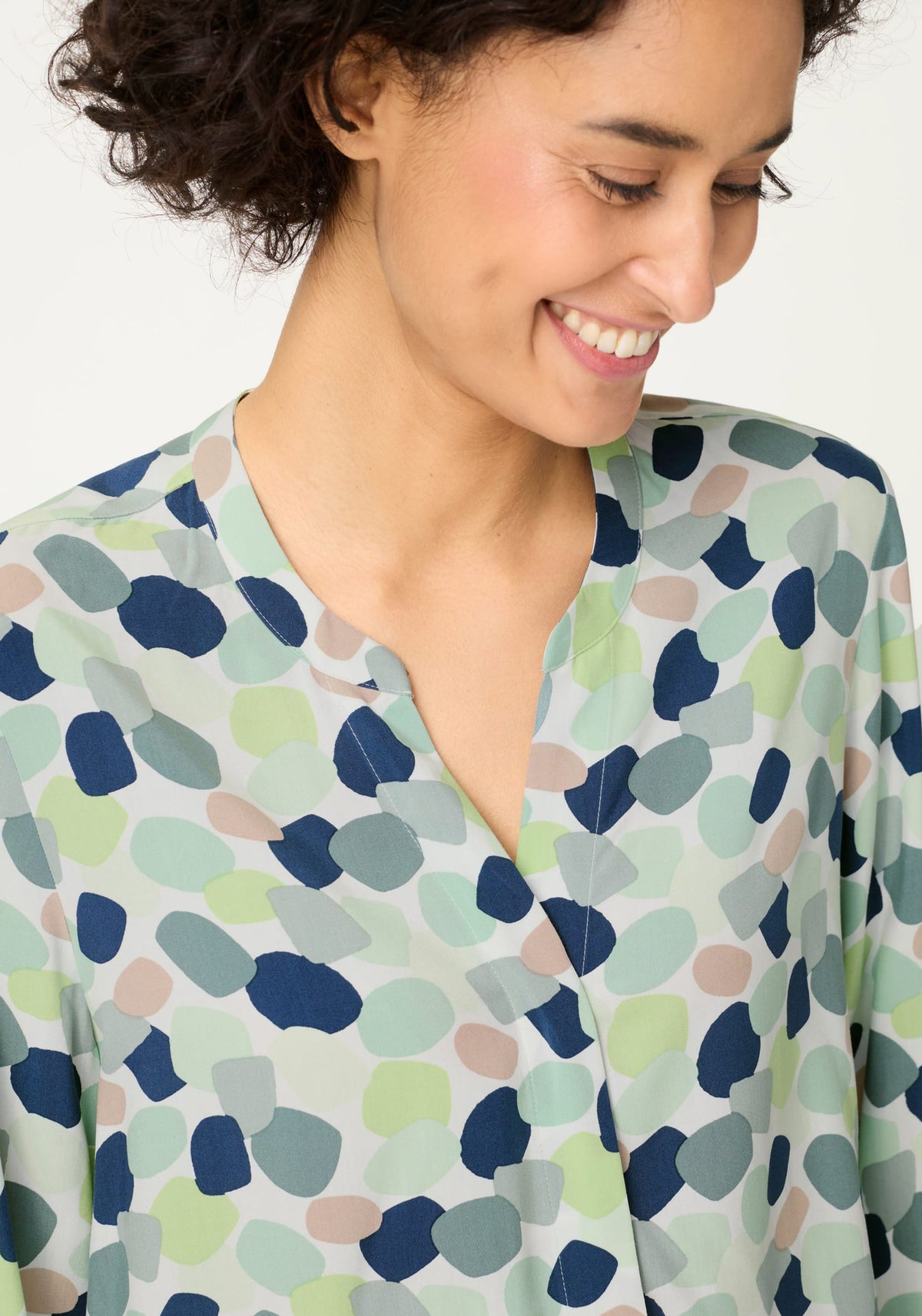 Blot Print Blouse