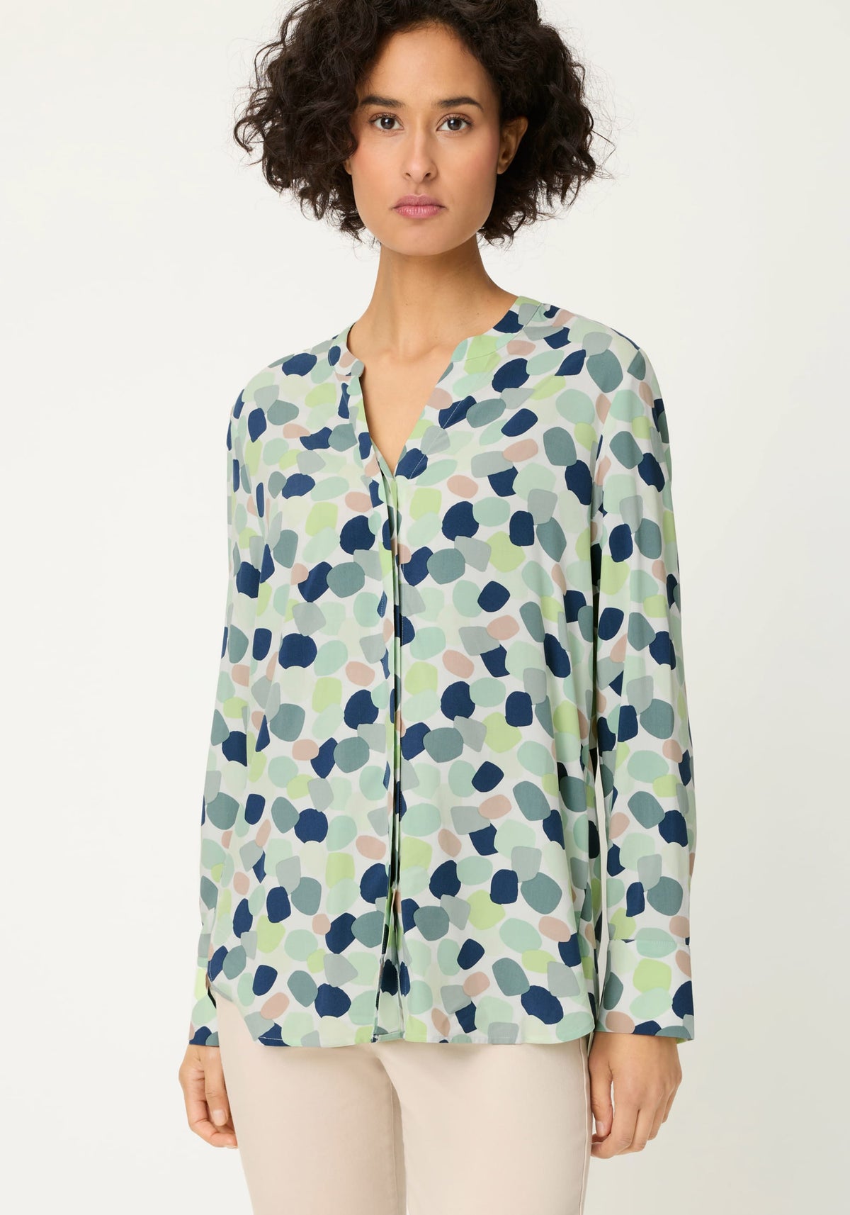 Blot Print Blouse