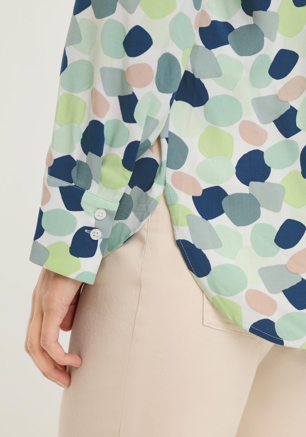 Blot Print Blouse