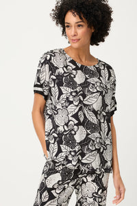 Collarless Quilted Jacket