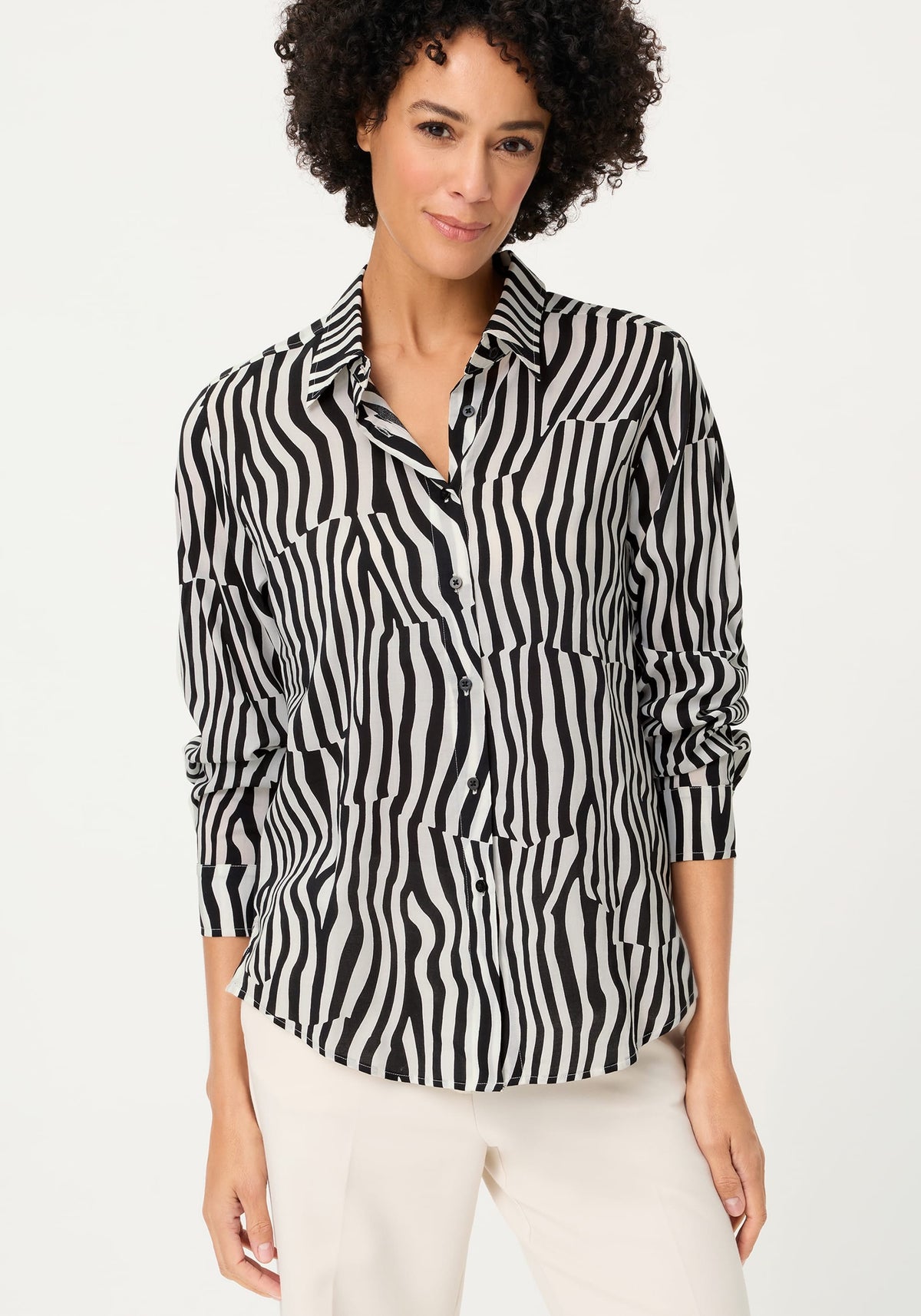 Modern Zebra Shirt