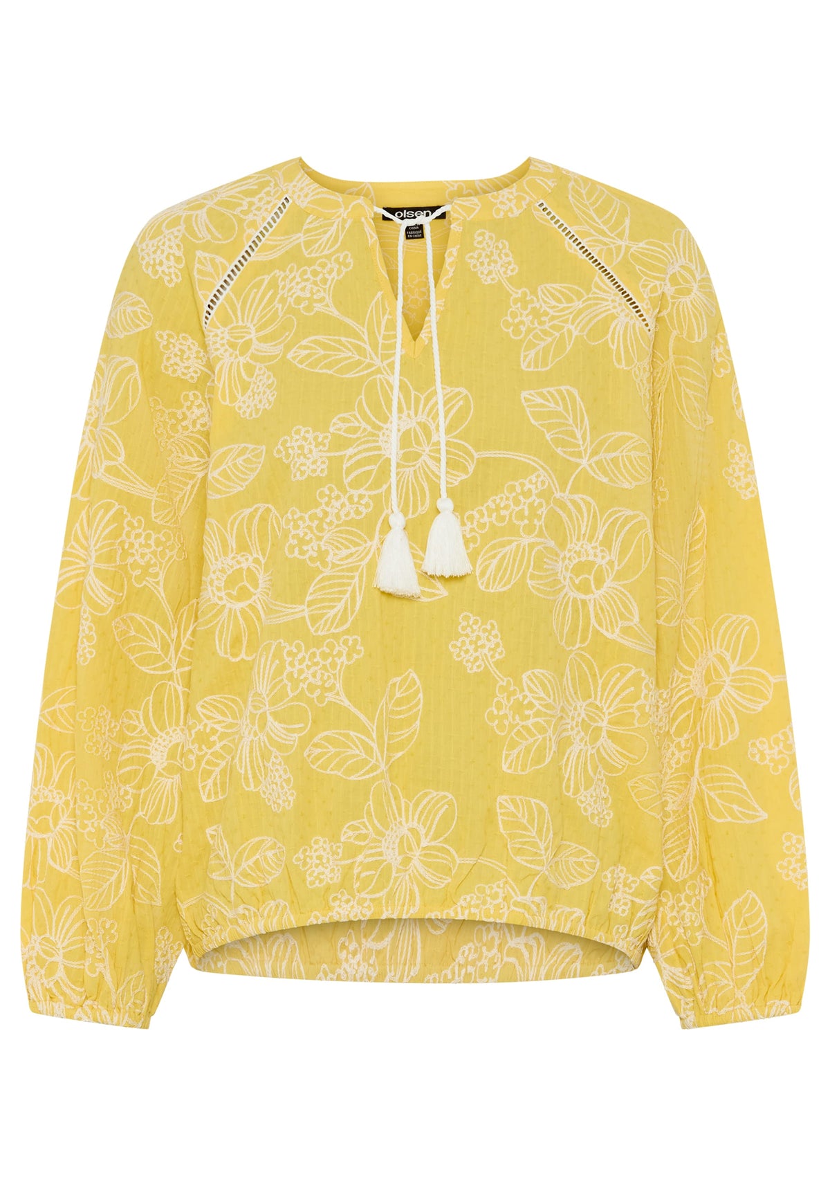 Blouse tunique brodée