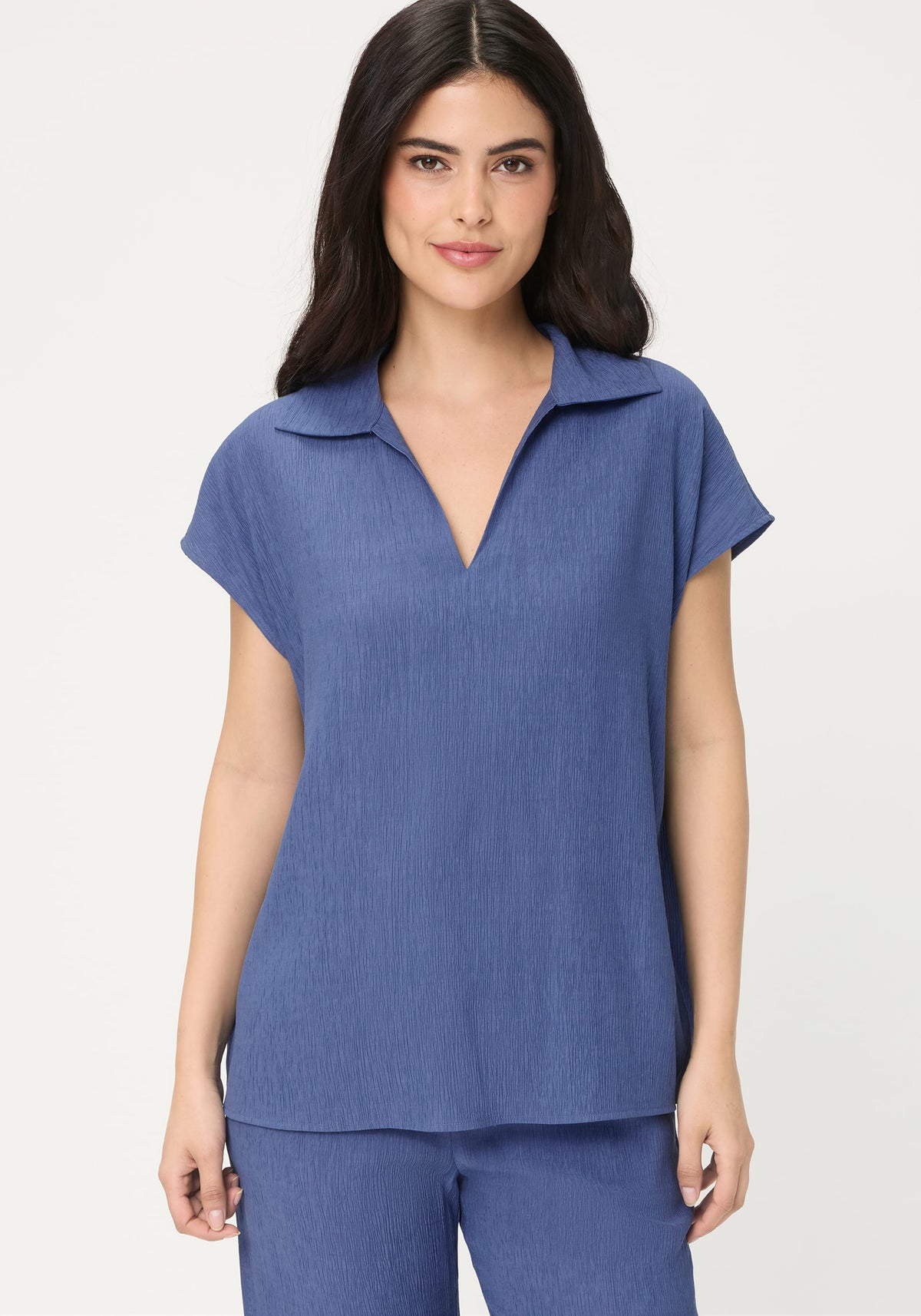 Soft Crinkle Blouse