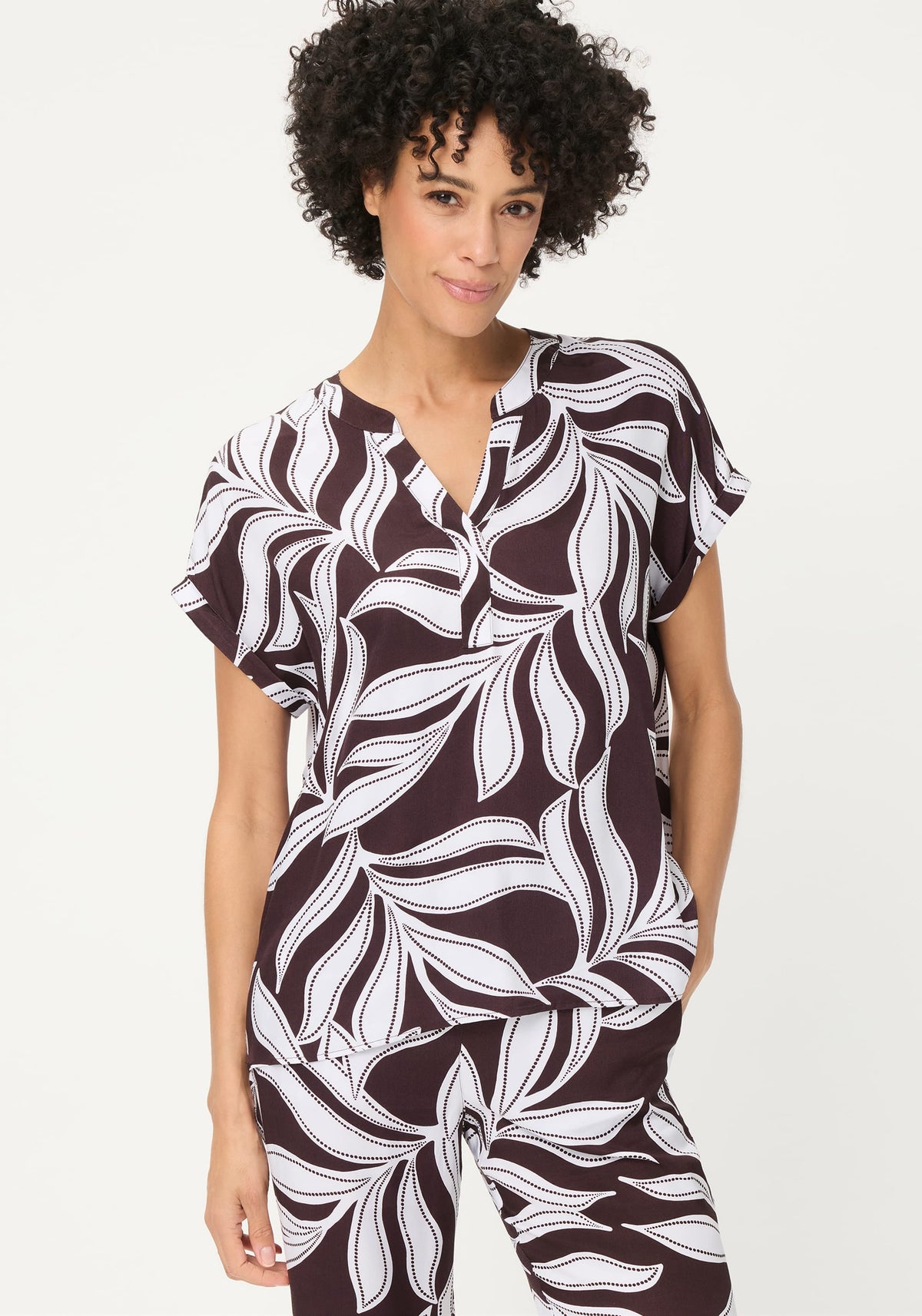 Blouse à pois