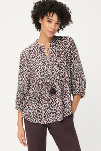 Leopard Tunic Blouse