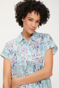 Italian Villa Print Shirt
