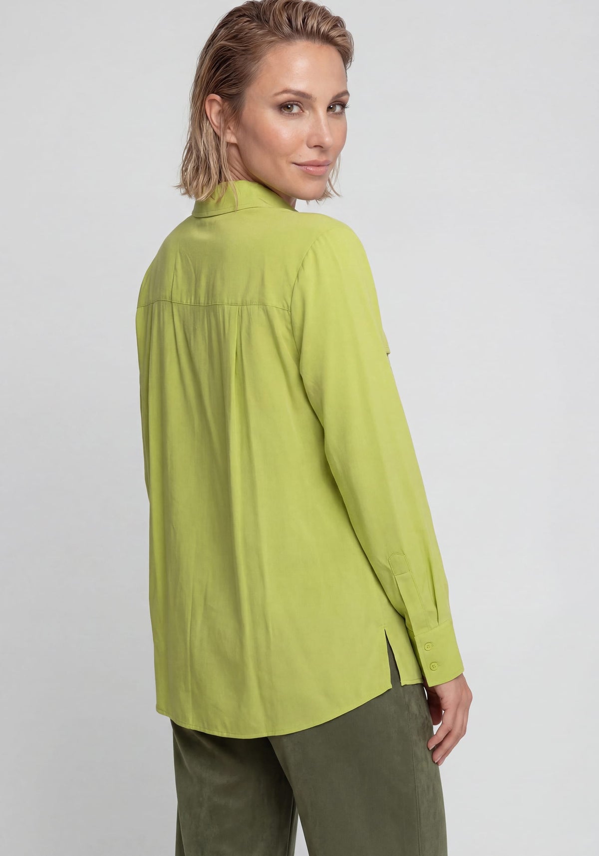 Solid Patch Pocket Shirt