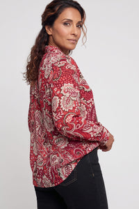 Chemisier à motifs Paisley