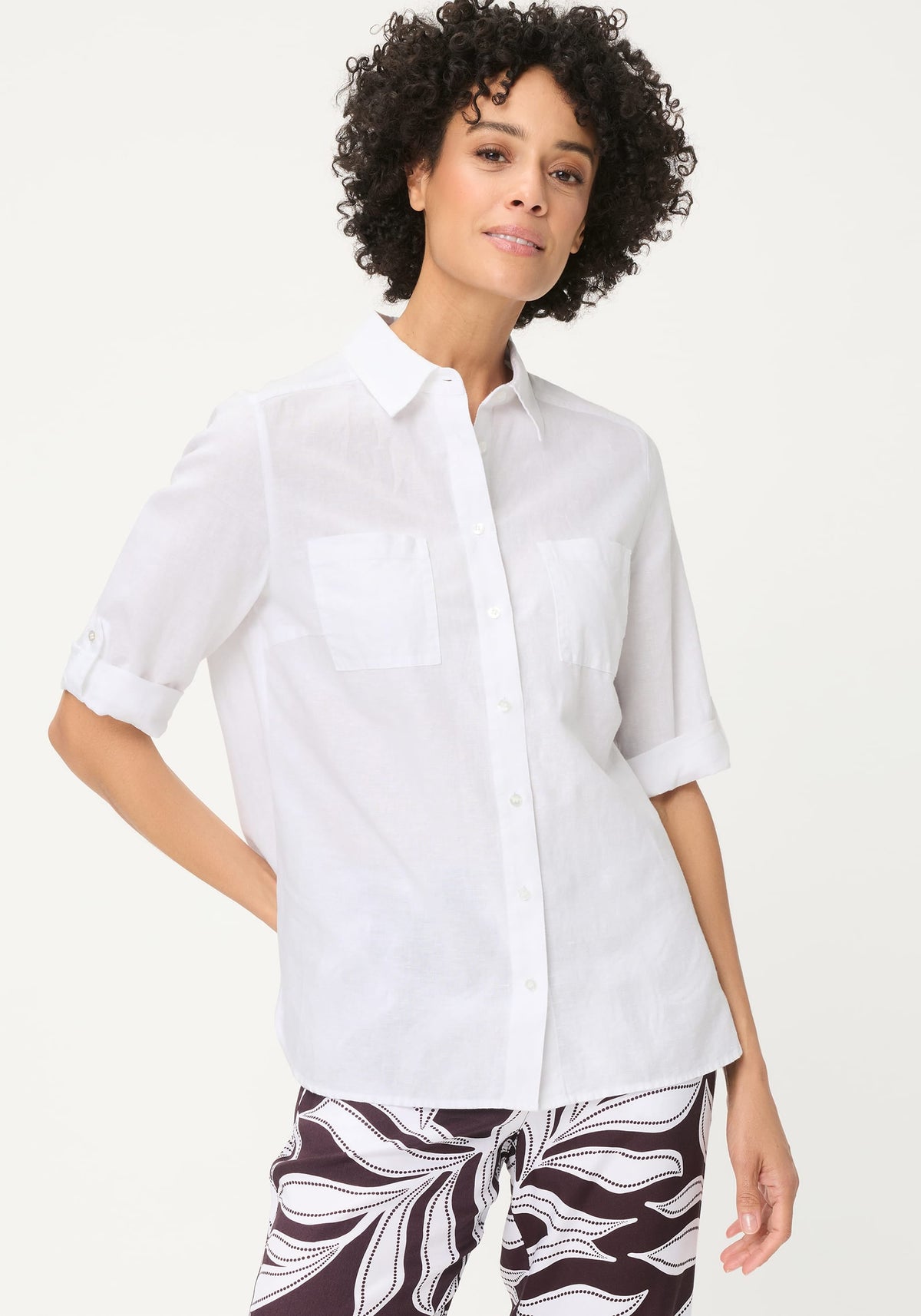 Linen-Cotton Shirt
