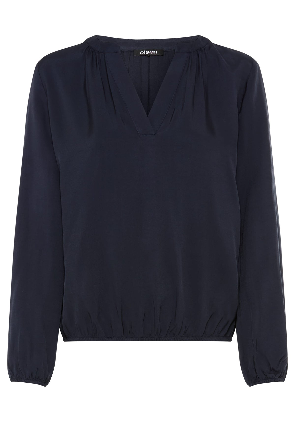 Solid Tunic Blouse