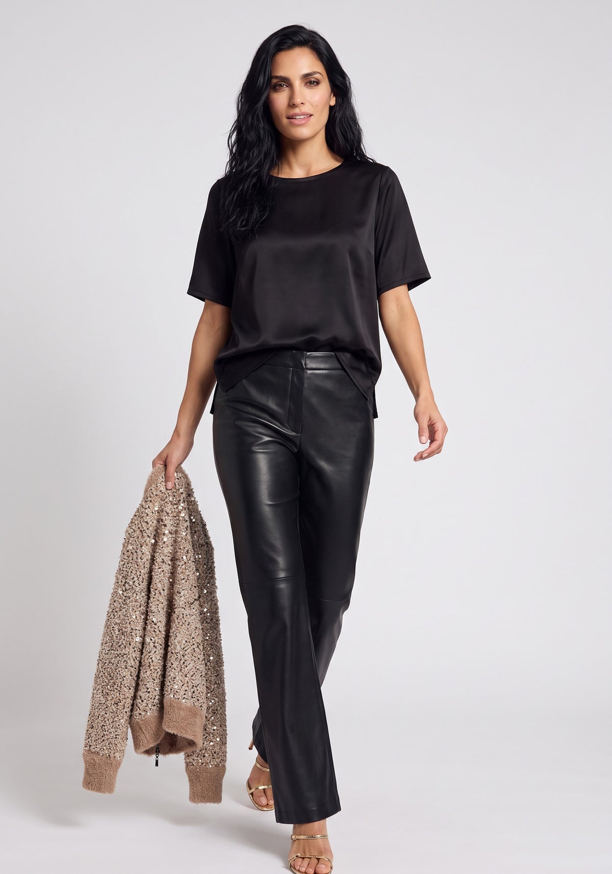 Satin Look Top