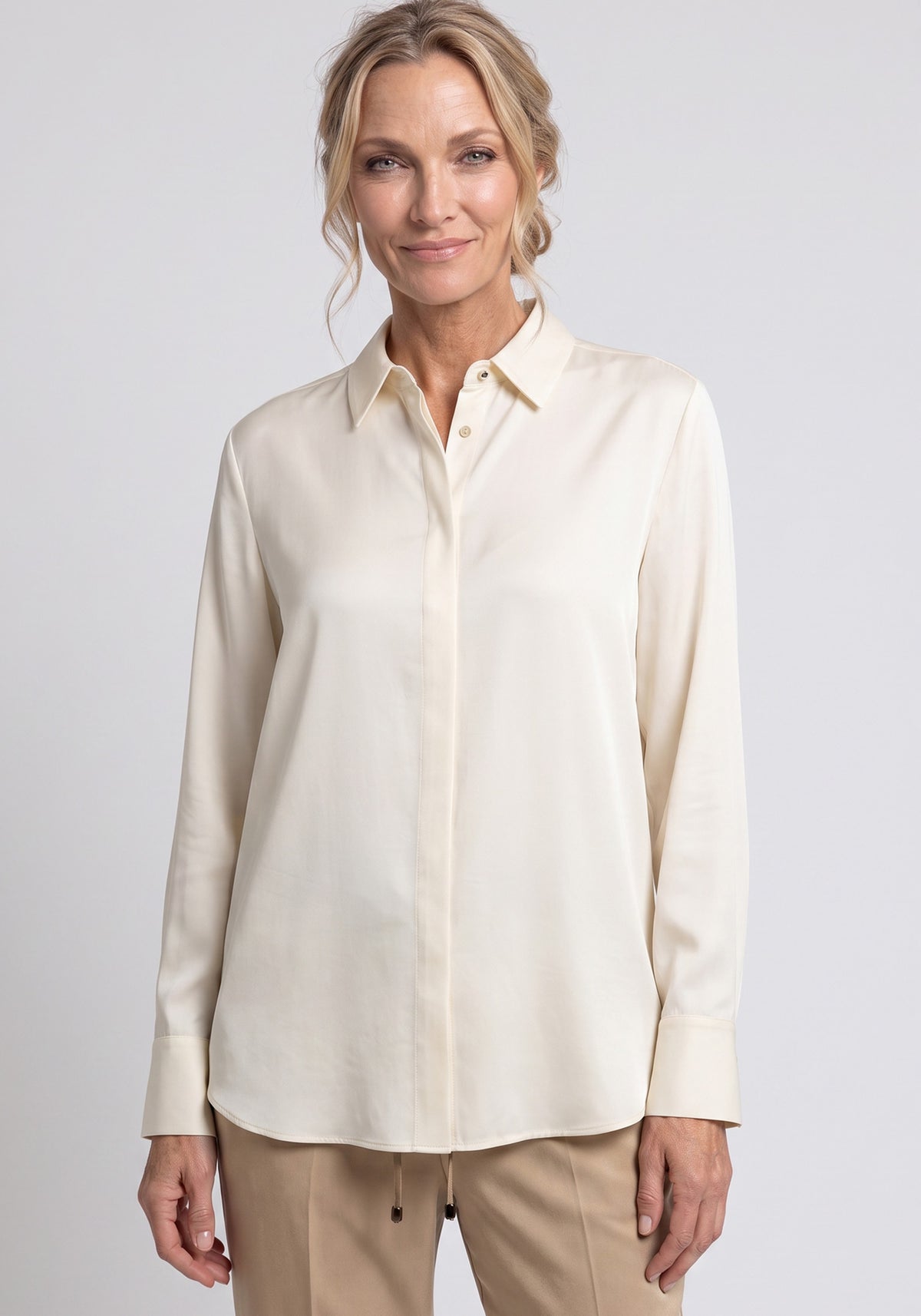 Satin Look Shirt