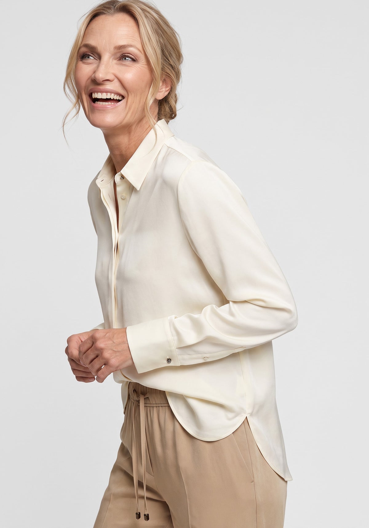 Satin Look Shirt