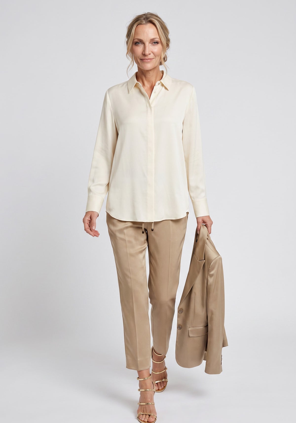 Satin Look Shirt