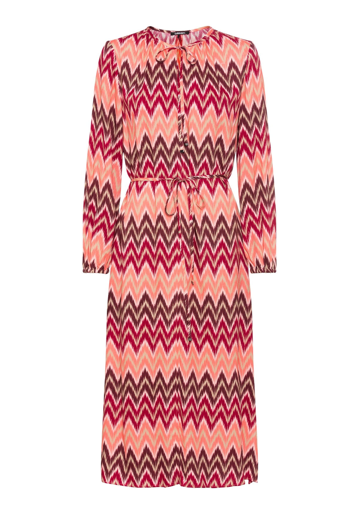 Chevron Midi Dress