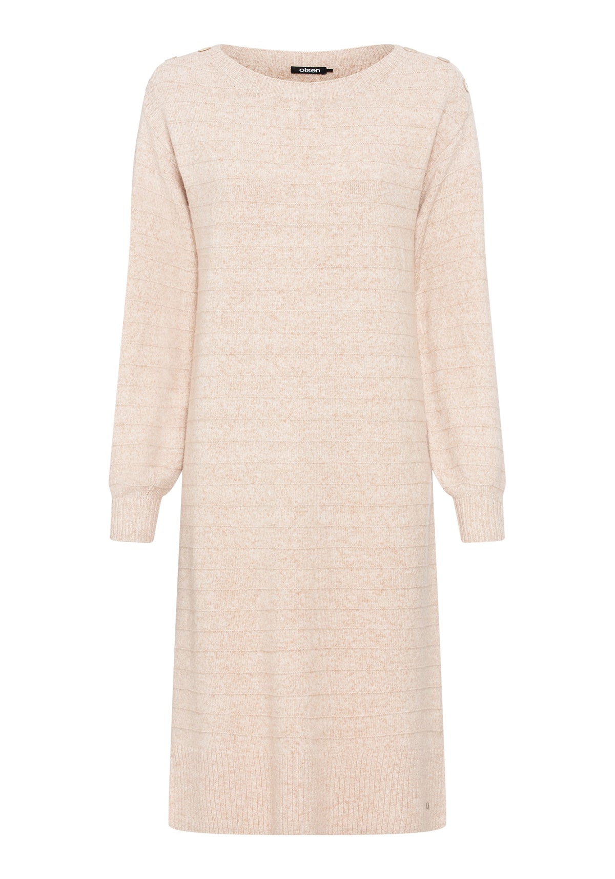 Boat Neck Sweater Dress