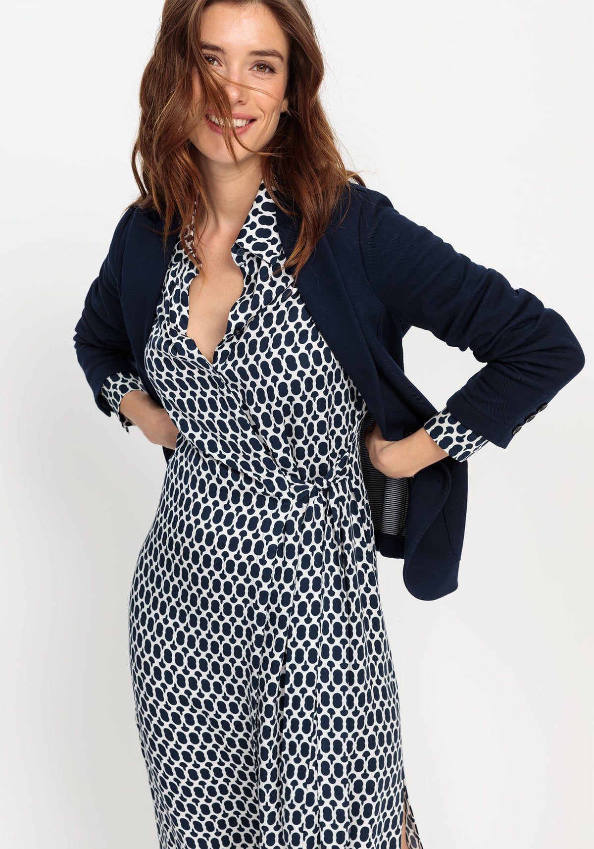 Shirt Dress with Waist Tie Detail