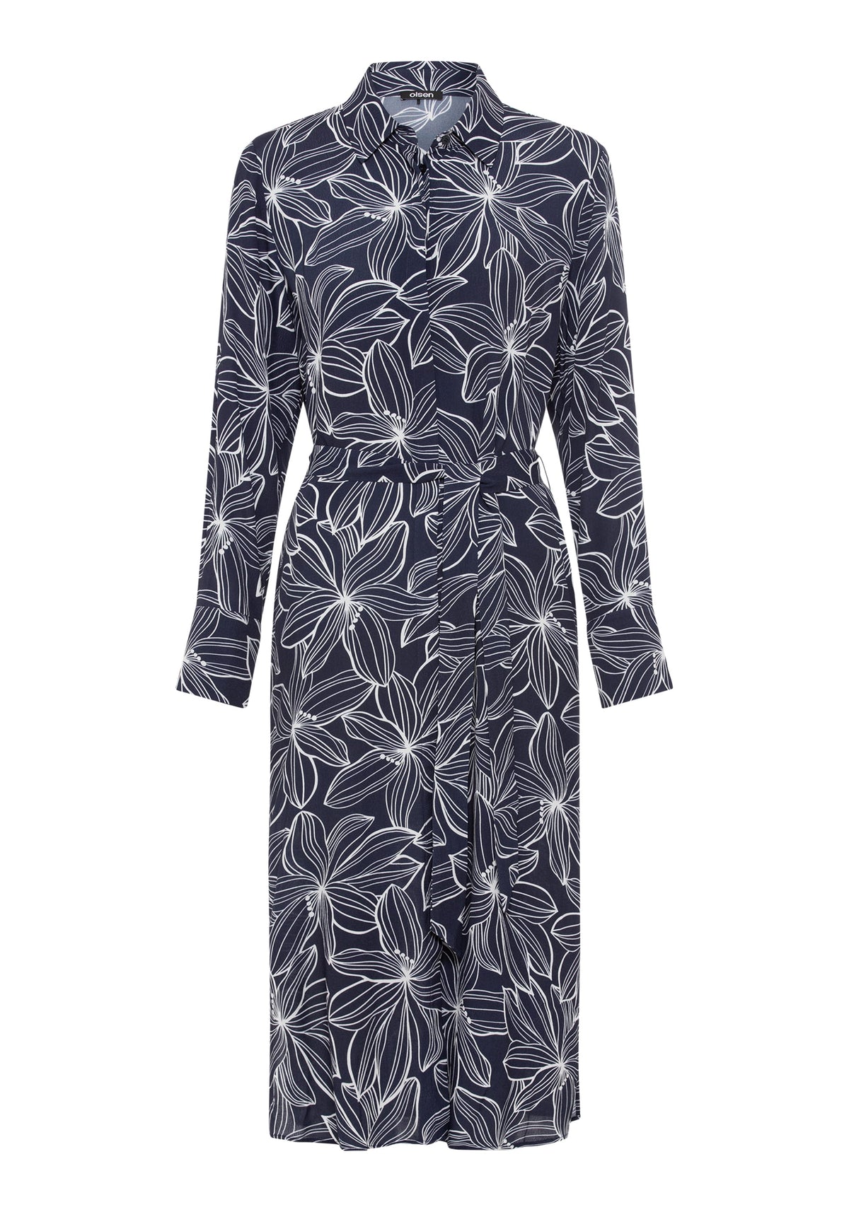 Floral Shirt Dress
