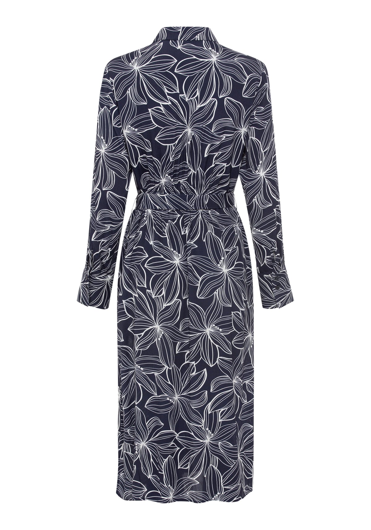 Floral Shirt Dress