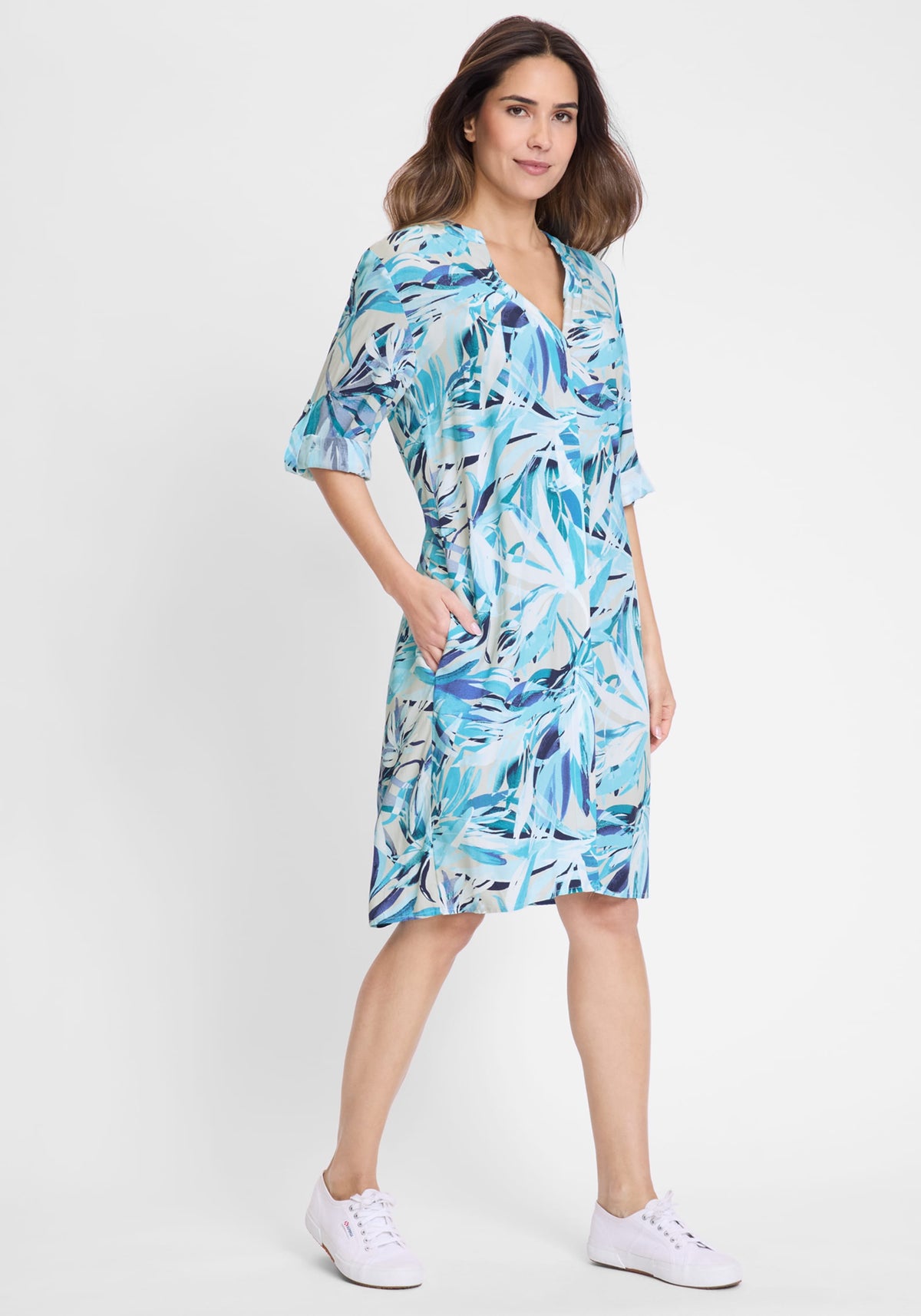 Robe tunique imprimée