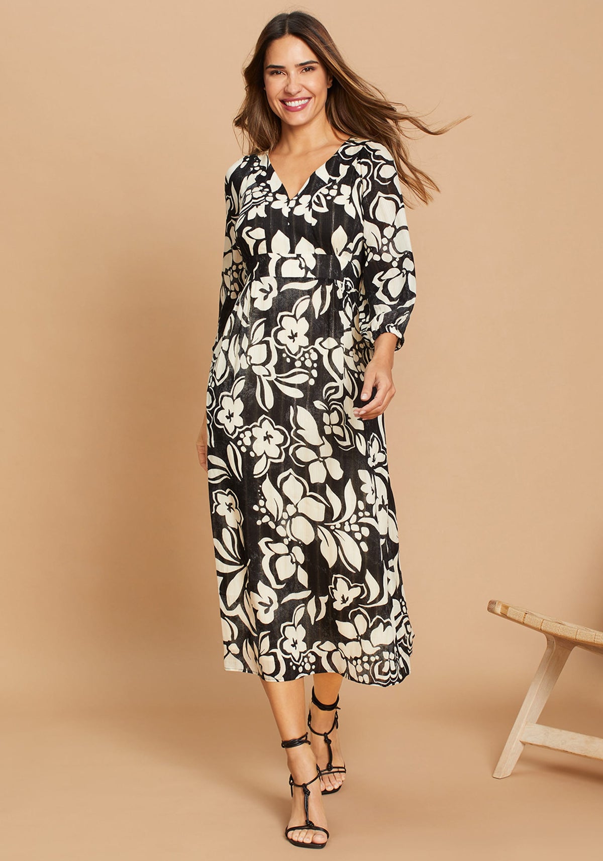 Floral Empire Dress