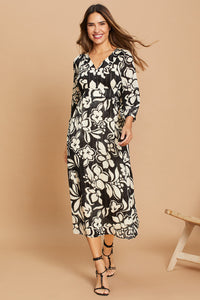 Floral Empire Dress