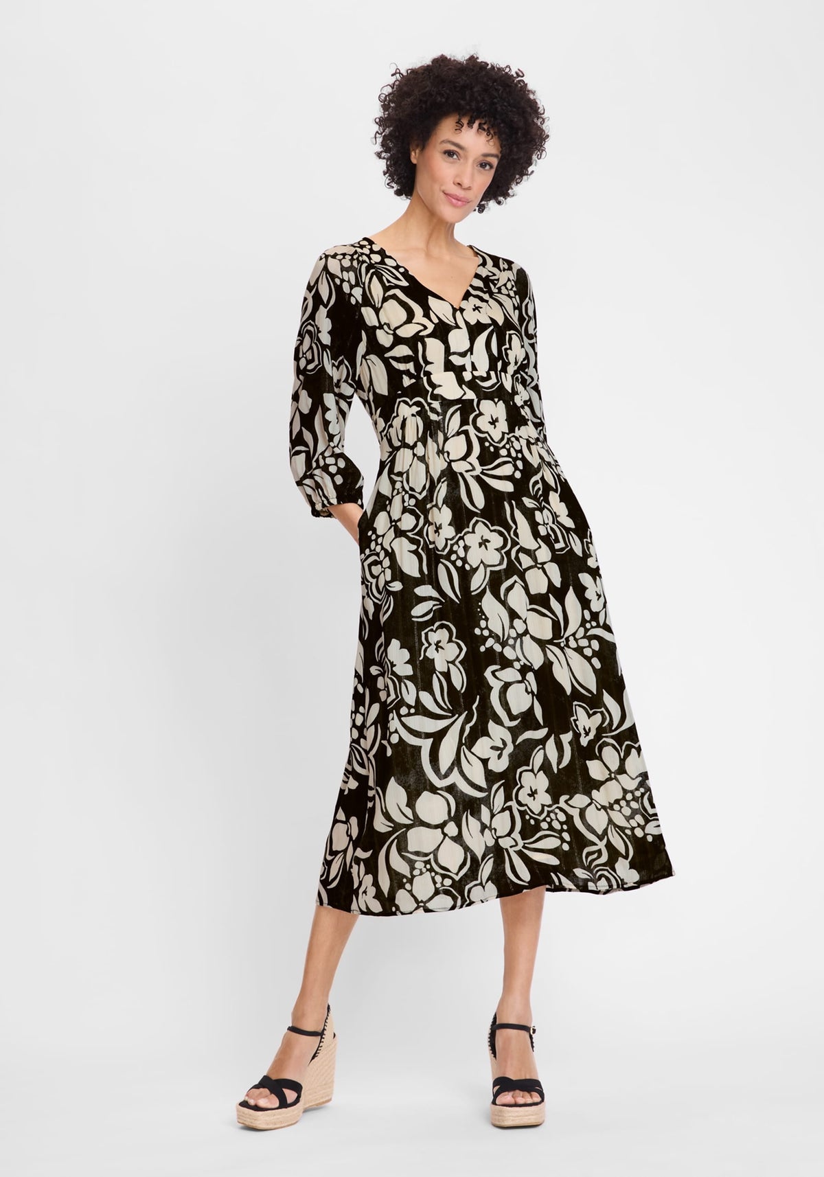 Floral Empire Dress