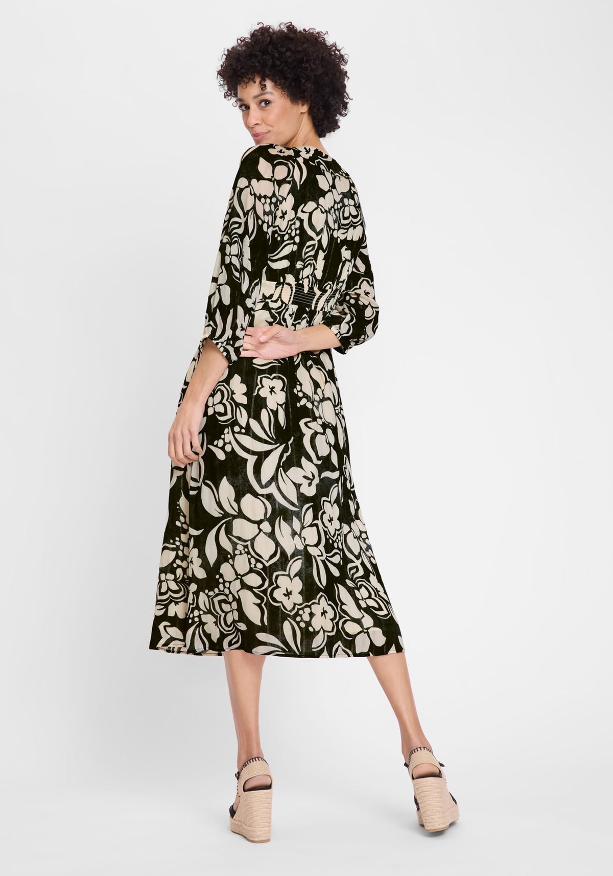 Floral Empire Dress