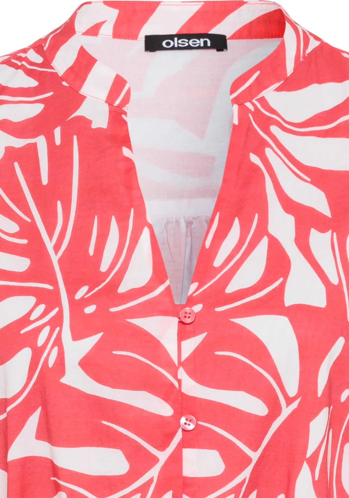 Palm Statement Print Dress