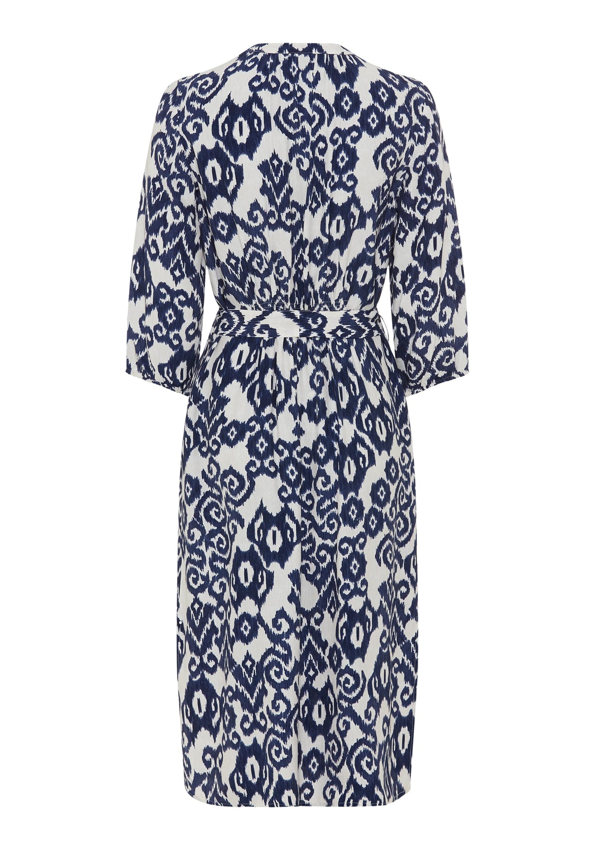 Ikat Print Tunic Dress