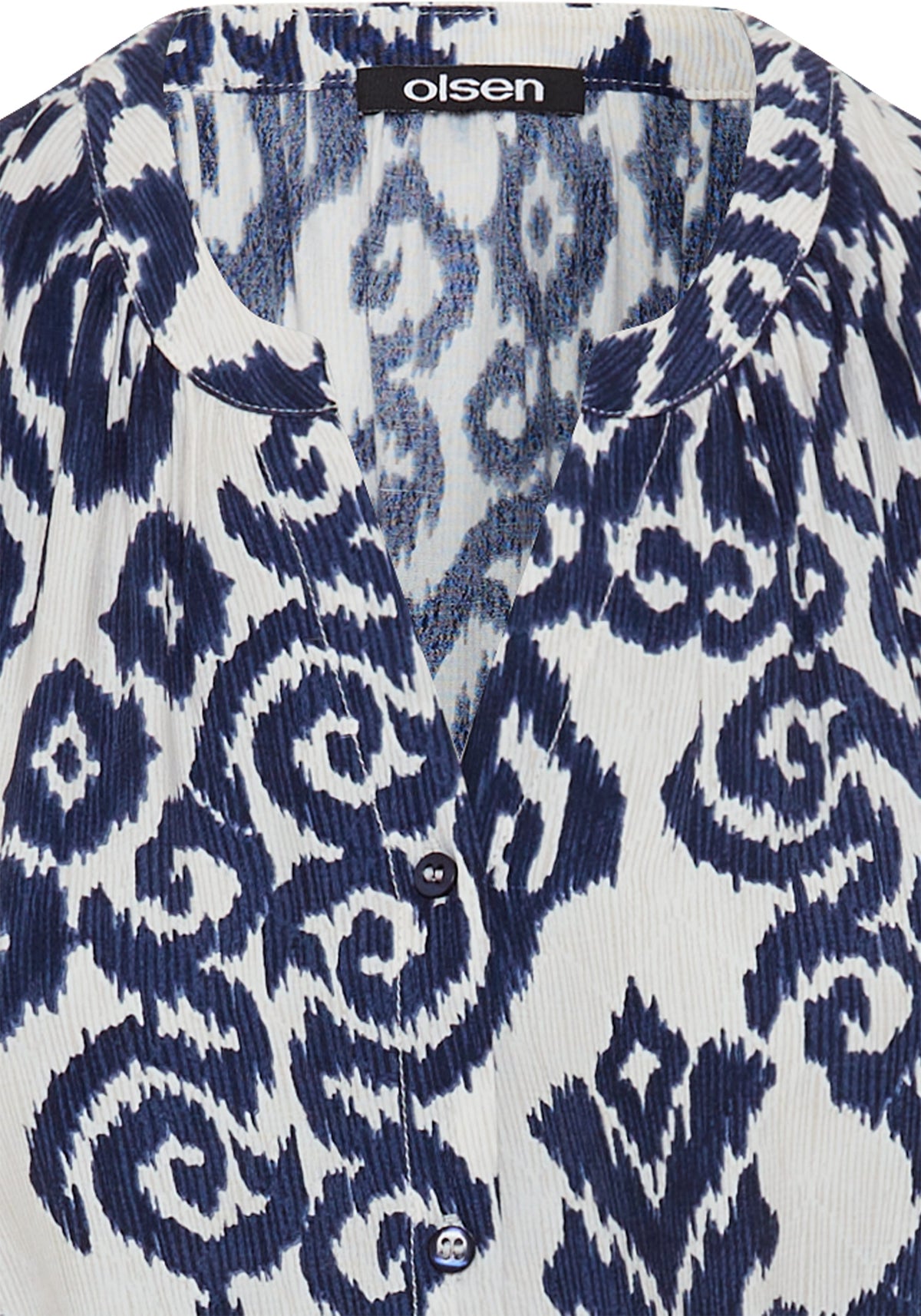 Ikat Print Tunic Dress