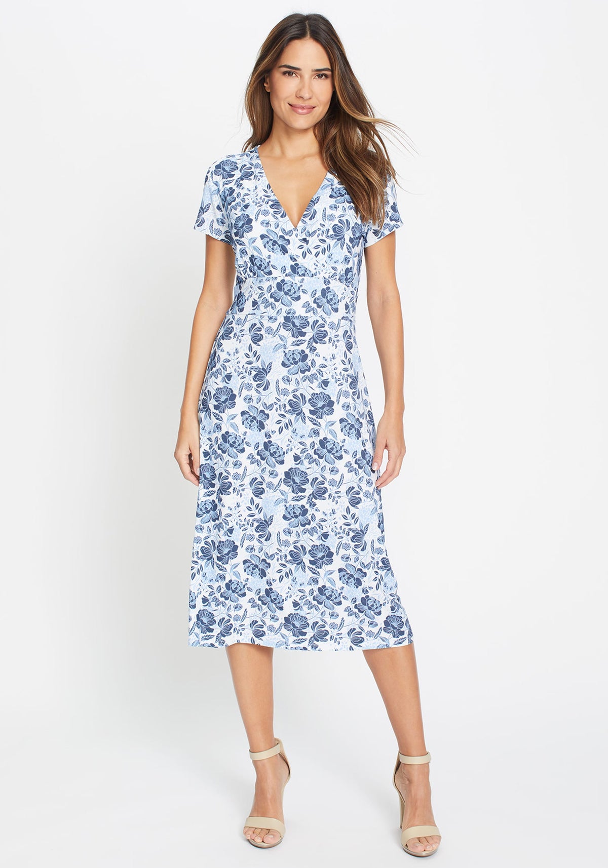 Prairie Floral Knit Dress