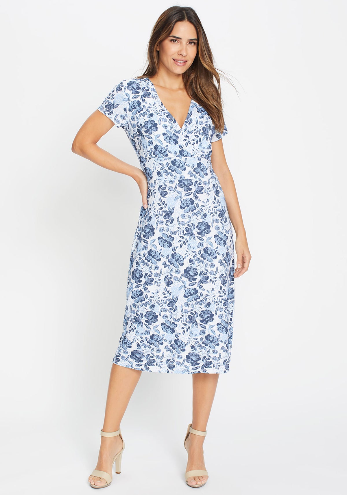 Prairie Floral Knit Dress