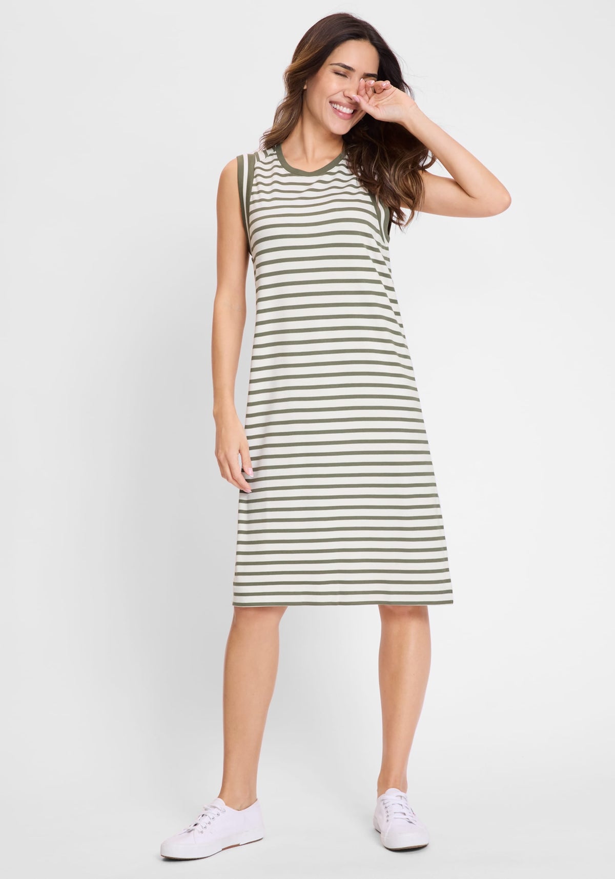Striped Knit Dress