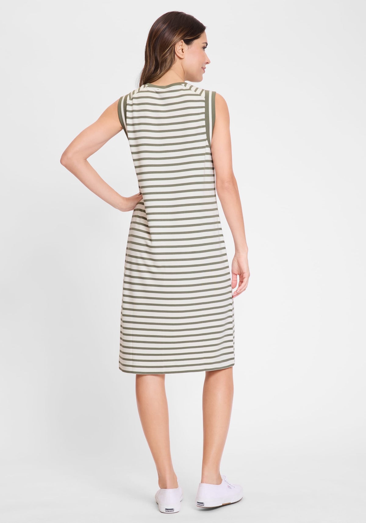 Striped Knit Dress
